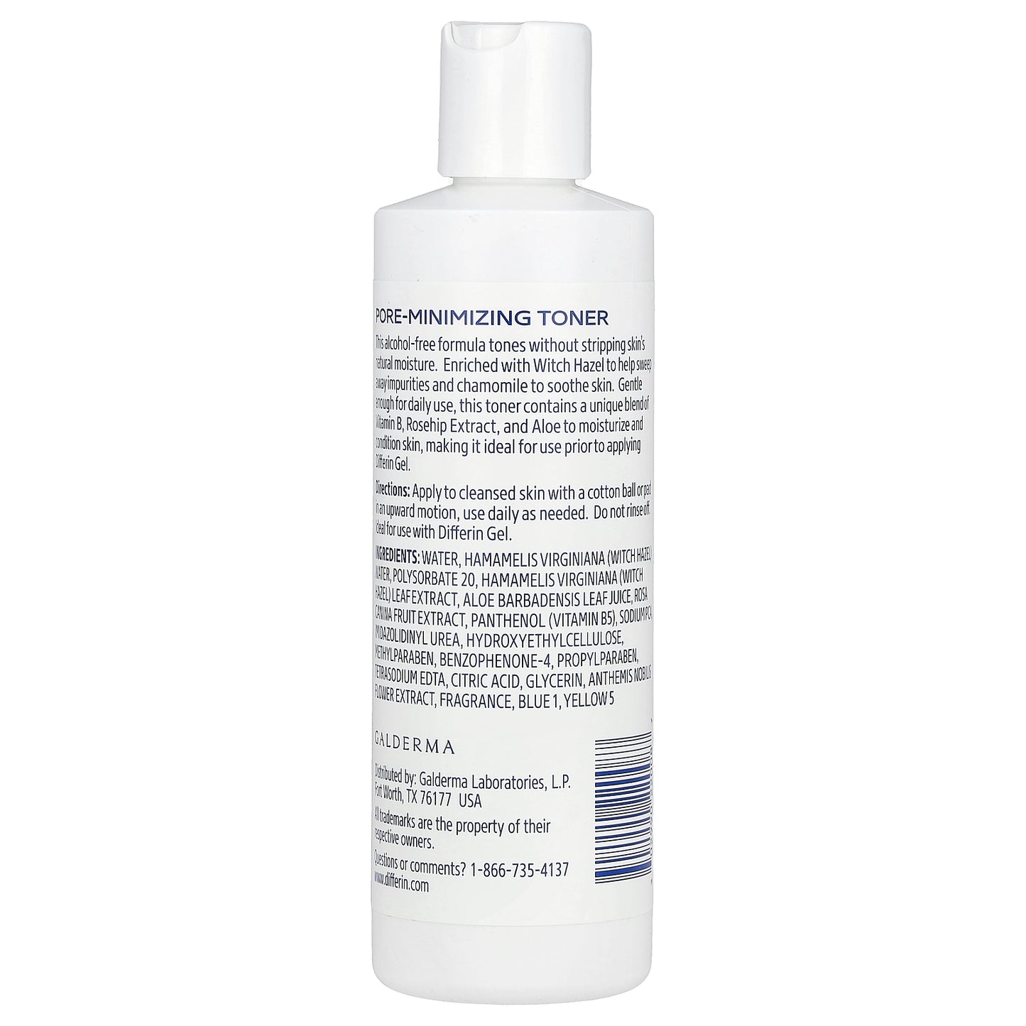 Differin, Pore-Minimizing Toner, With Soothing Witch Hazel, 8 fl oz (236 ml)