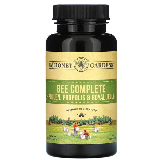 Zand, Bee Complete, Pollen, Propolis & Royal Jelly, 90 Vegcaps