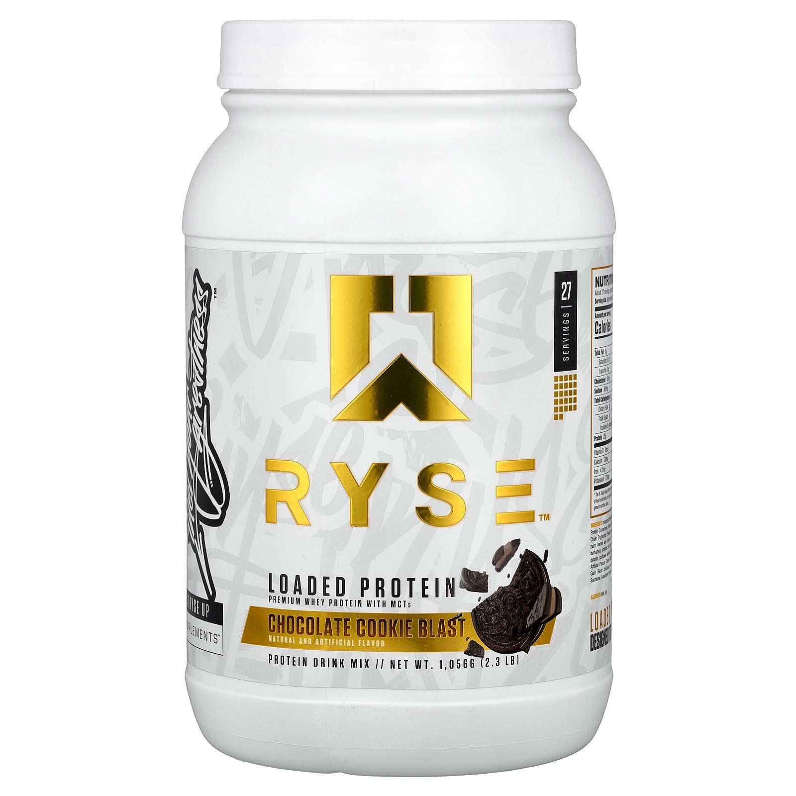 RYSE, Loaded Protein, Chocolate Cookie Blast, 2.3 lbs (1,056 g)