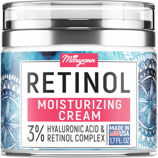 MaryAnn Organics, Retinol, Moisturizing Cream, 1.7 fl oz (50 ml)