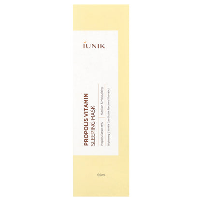 iUNIK, Propolis Vitamin Sleeping Beauty Mask, 60 ml