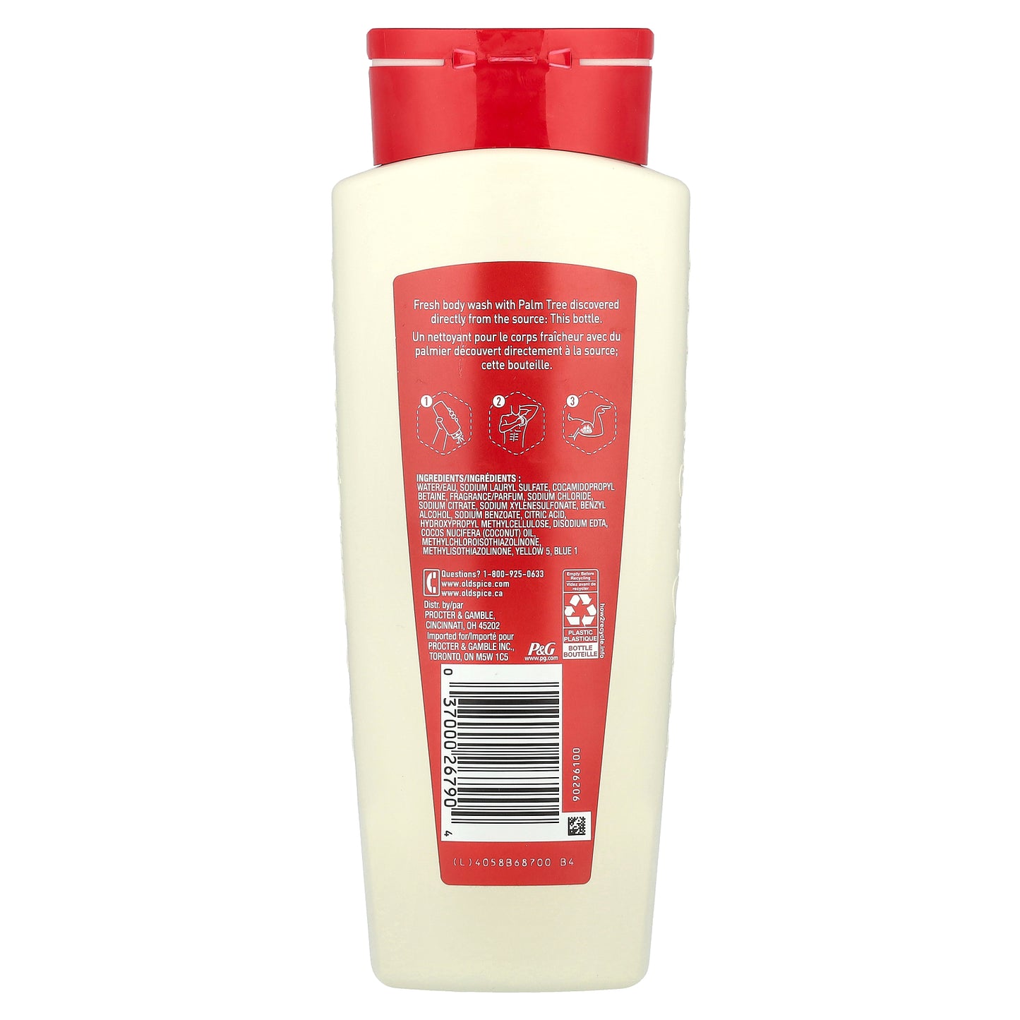 Old Spice, Body Wash, Fiji with Palm Tree, 16 fl oz (473 ml)