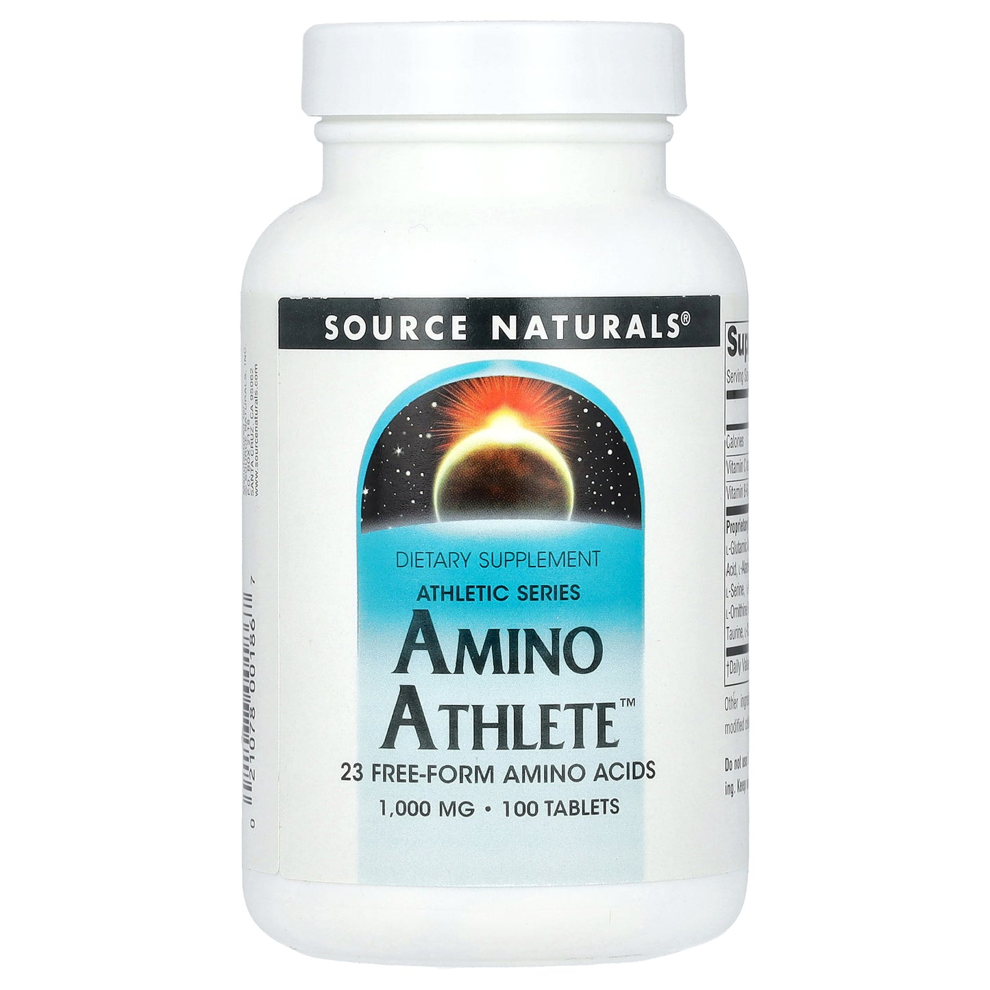 Source Naturals, Athletic Series, Amino Athlete, 1,000 mg, 100 Tablets