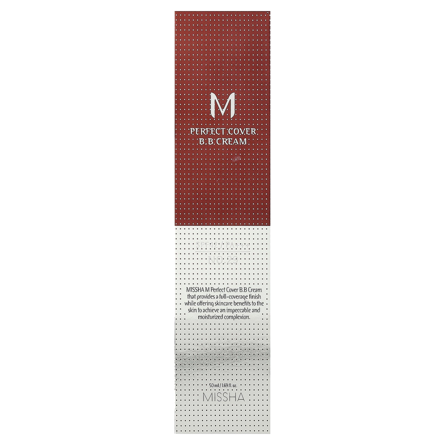 Missha, M Perfect Cover B.B Cream, SPF 42 PA+++, No. 29 Caramel Beige, 1.69 fl oz (50 ml)