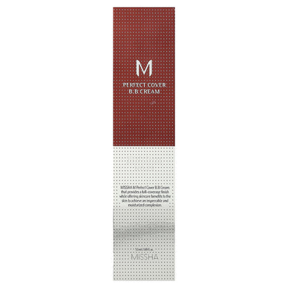 Missha, M Perfect Cover B.B Cream, SPF 42 PA+++, No. 29 Caramel Beige, 1.69 fl oz (50 ml)