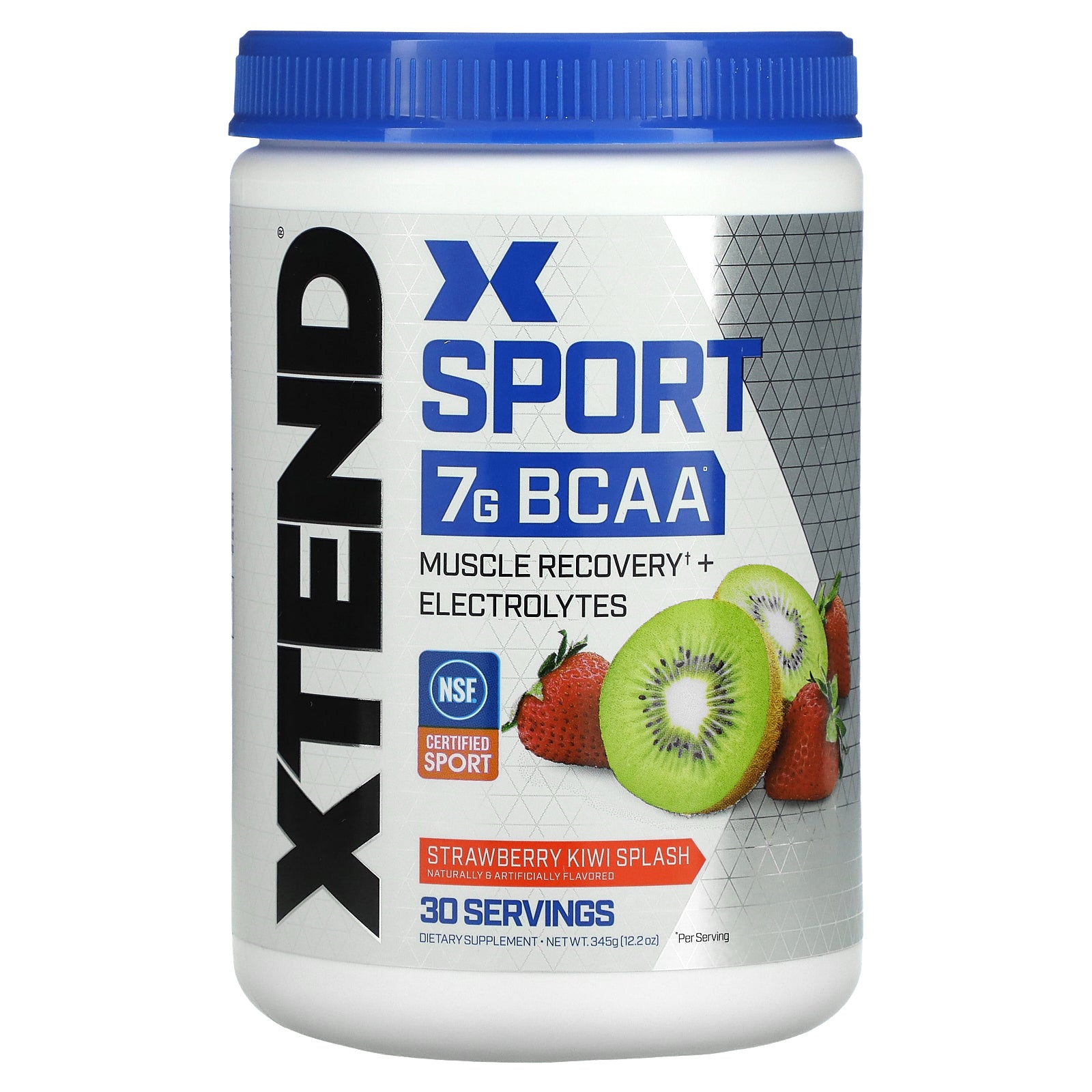 XTEND, Sport®, 7G BCAA, Strawberry Kiwi Splash, 12.2 oz (345 g)