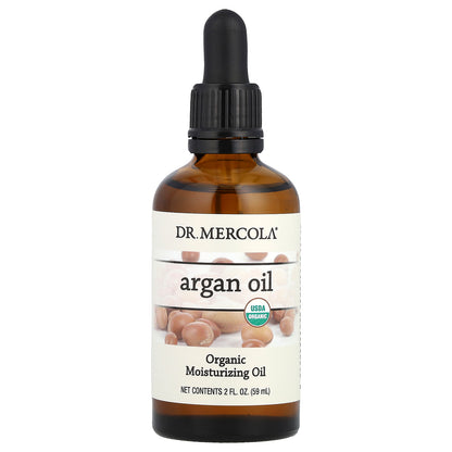 Dr. Mercola, Organic Argan Oil, 2 fl oz (59 ml)