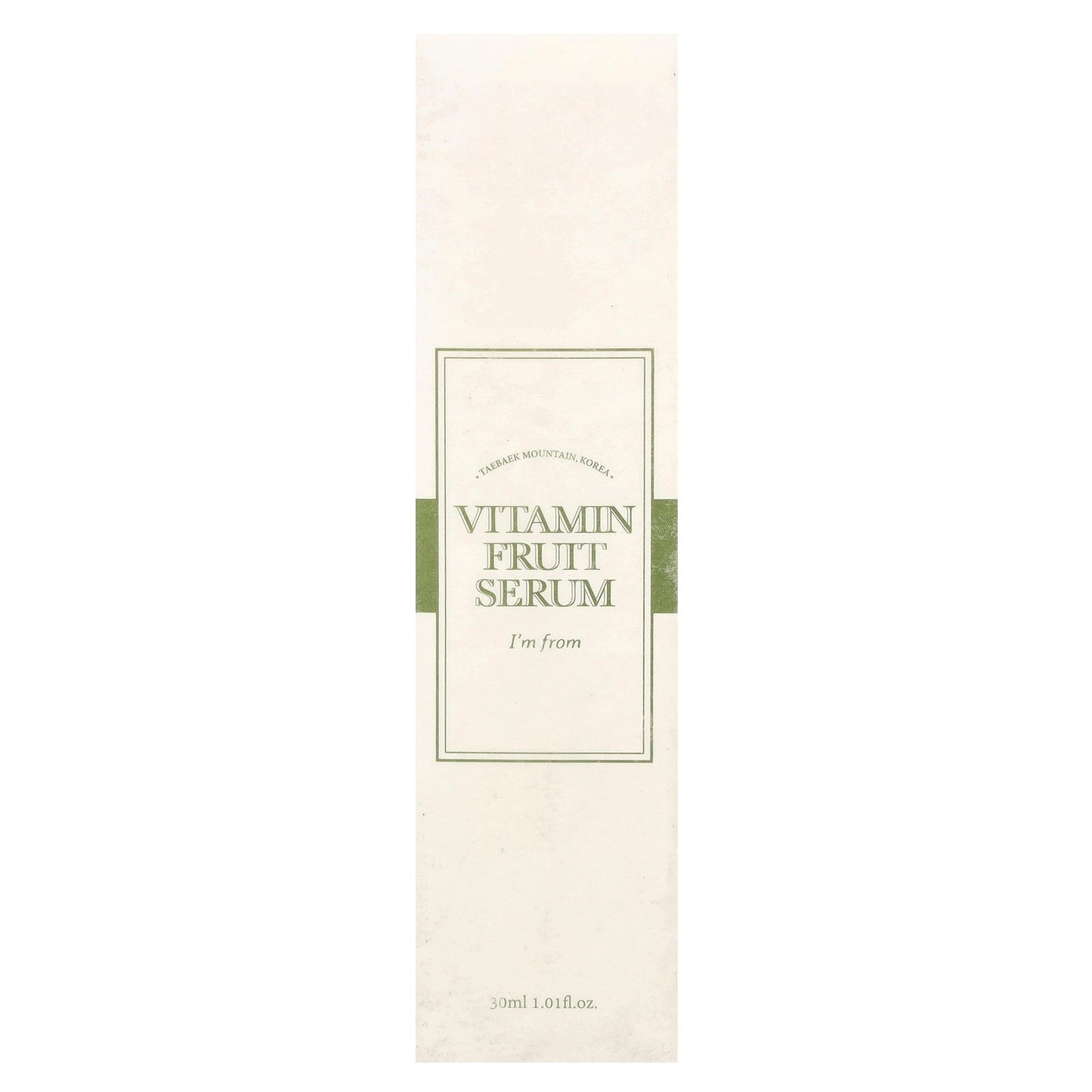 I'm From, Vitamin Fruit Serum, 1.01 fl oz (30 ml)