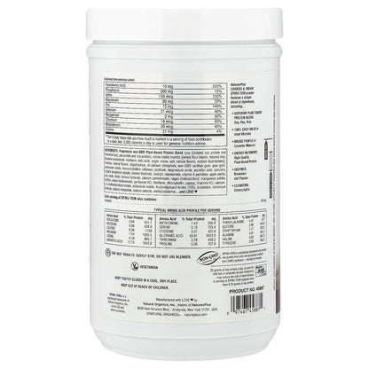 NaturesPlus, Spiru-Tein®, Protein Powder Meal, Cookies & Cream, 1.15 lbs (525 g)
