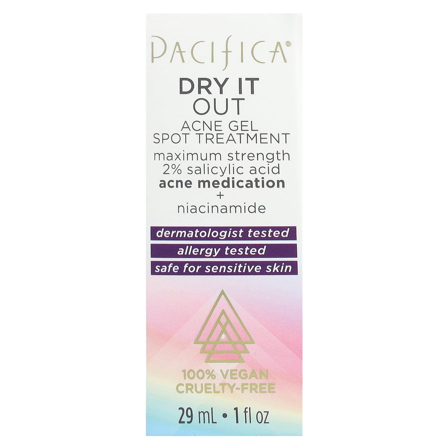 Pacifica, Dry It Out, Acne Gel Spot Treatment, 1 fl oz (29 ml)