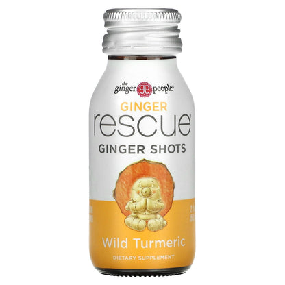 The Ginger People, Ginger Rescue Shots, Wild Turmeric, 2 fl oz (60 ml)