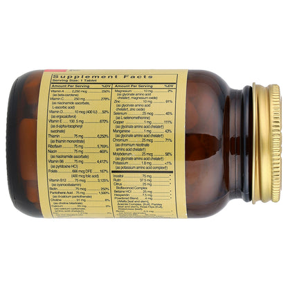 Solgar, Formula V™ VM-75®, 60 Tablets