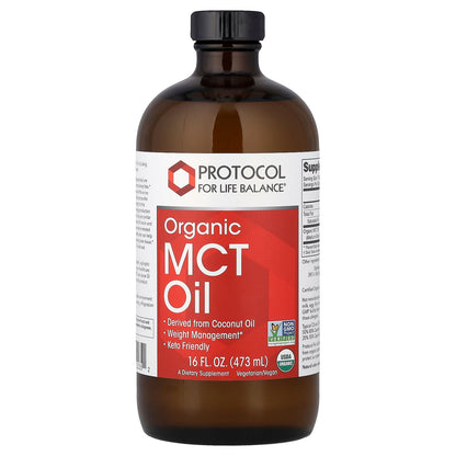 Protocol for Life Balance, Organic MCT Oil, 16 fl oz (473 ml)
