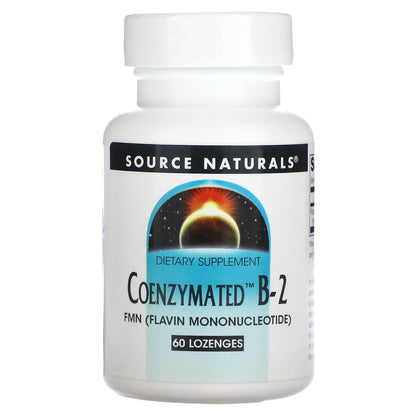 Source Naturals, Coenzymated B-2, 60 Lozenges