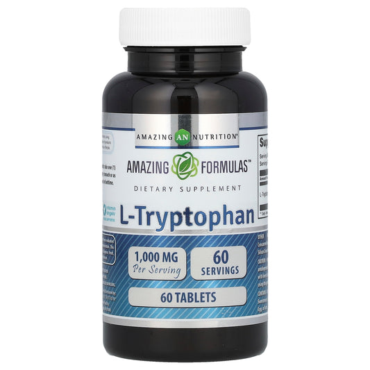 Amazing Nutrition, L-Tryptophan, 1,000 mg, 60 Tablets