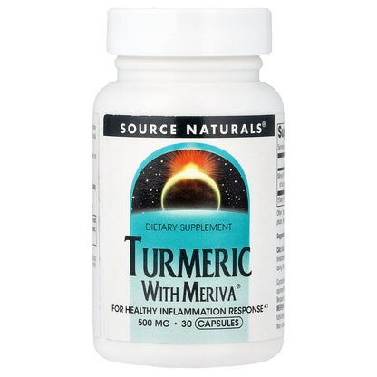 Source Naturals, Turmeric With Meriva®, 500 mg, 30 Capsules