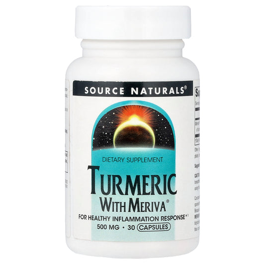 Source Naturals, Turmeric With Meriva®, 500 mg, 30 Capsules