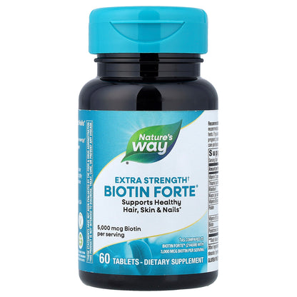 Nature's Way, Biotin Forte®, 60 Tablets