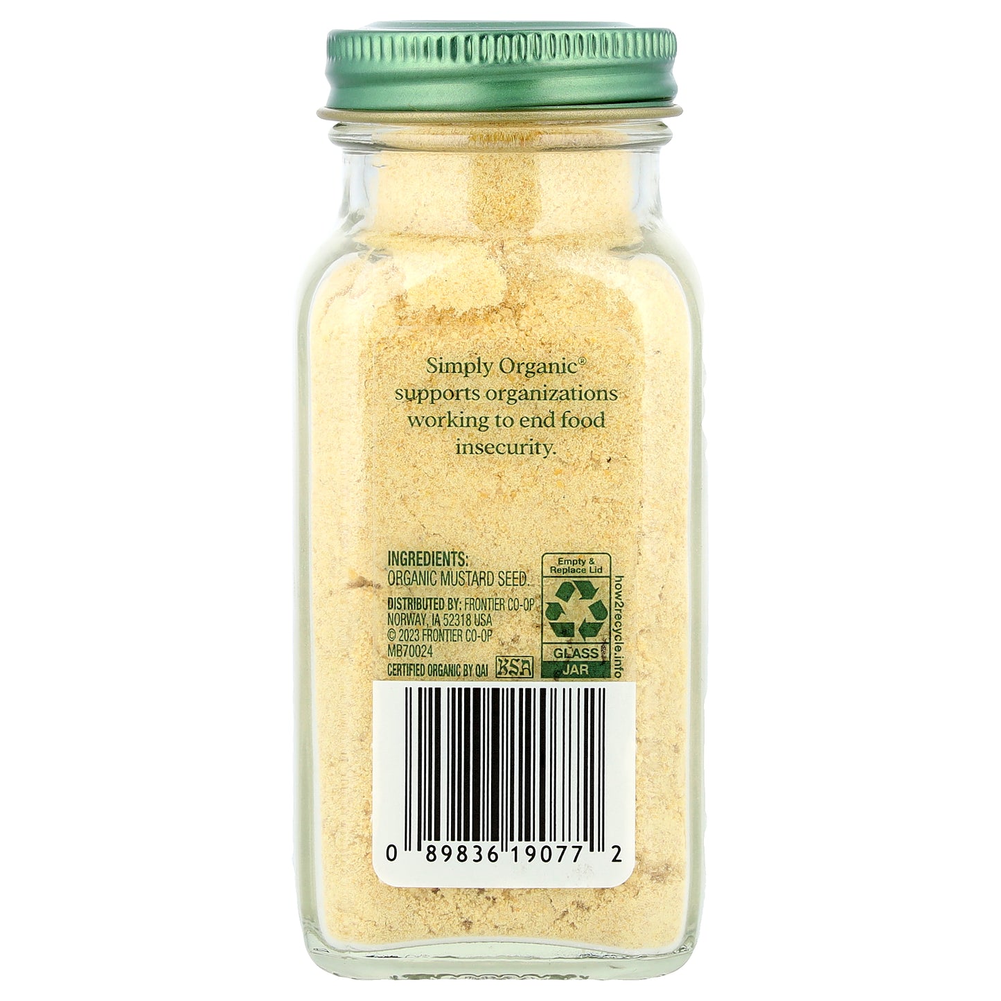Simply Organic, Ground Mustard, 2.65 oz (75 g)