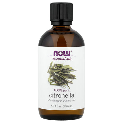 NOW Foods, Essential Oils, Citronella, 4 fl oz (118 ml)