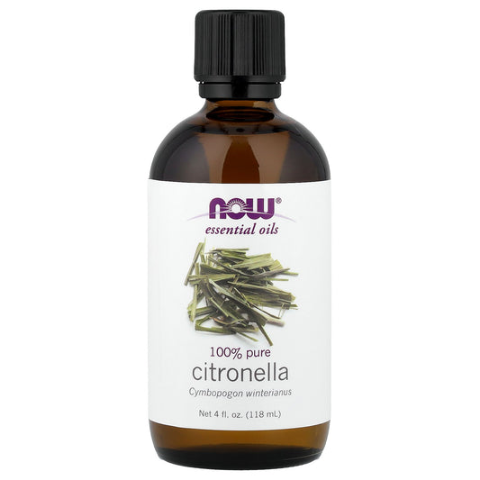 NOW Foods, Essential Oils, Citronella, 4 fl oz (118 ml)
