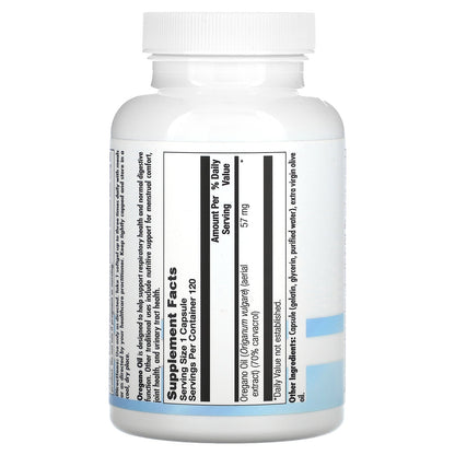 Nutra BioGenesis, Oregano Oil, 120 Softgels