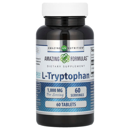 Amazing Nutrition, L-Tryptophan, 1,000 mg, 60 Tablets