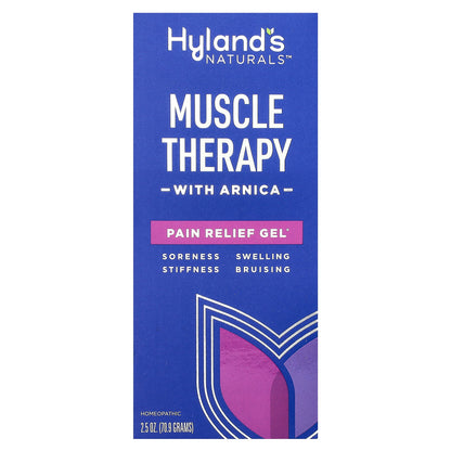 Hyland's Naturals, Muscle Therapy with Arnica, Pain Relief Gel, 2.5 oz (70.9 g)