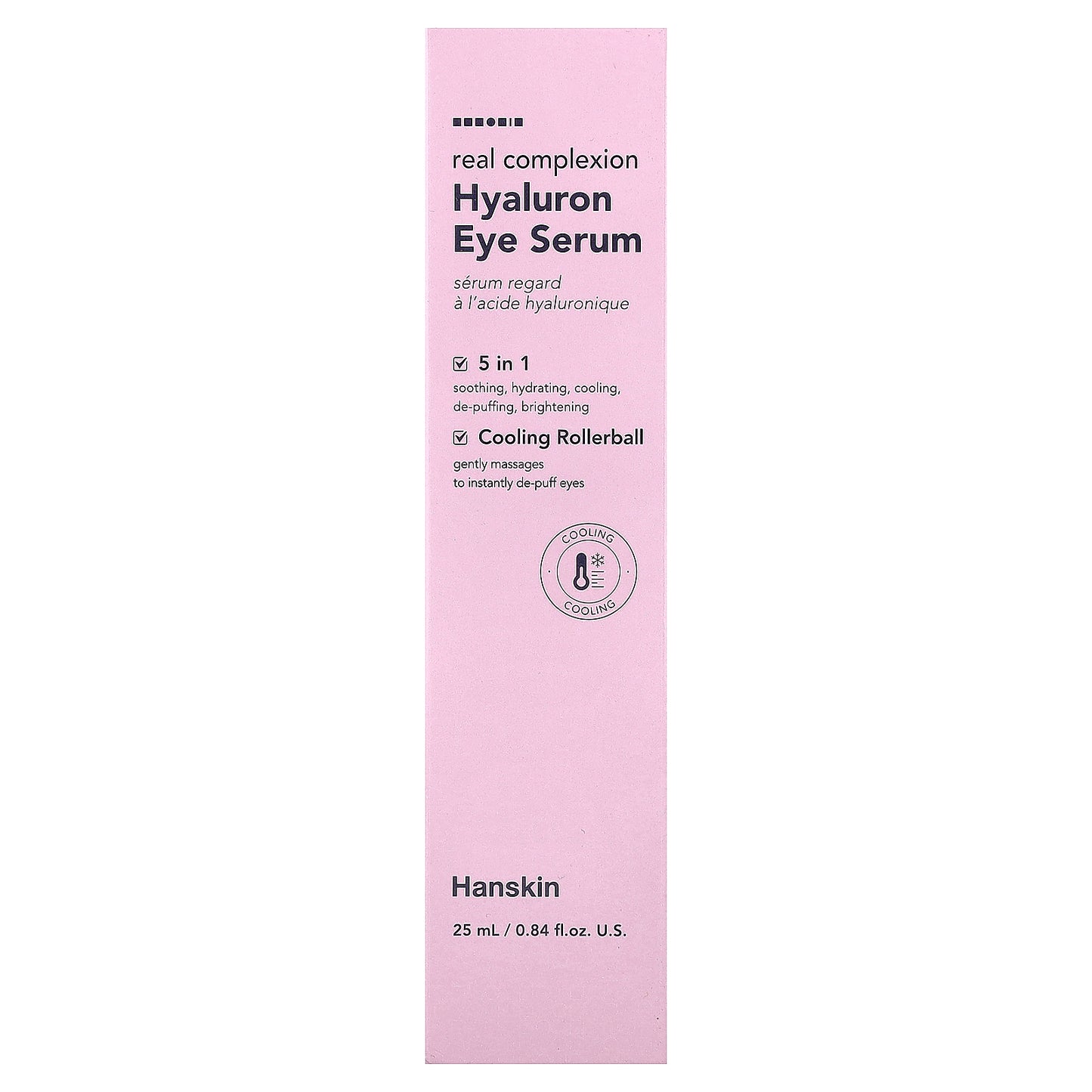 Hanskin, Real Complexion, Hyaluron Eye Serum, 0.84 fl oz (25 ml)