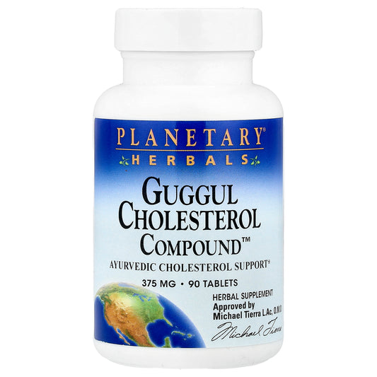 Planetary Herbals, Guggul Cholesterol Compound™, 90 Tablets
