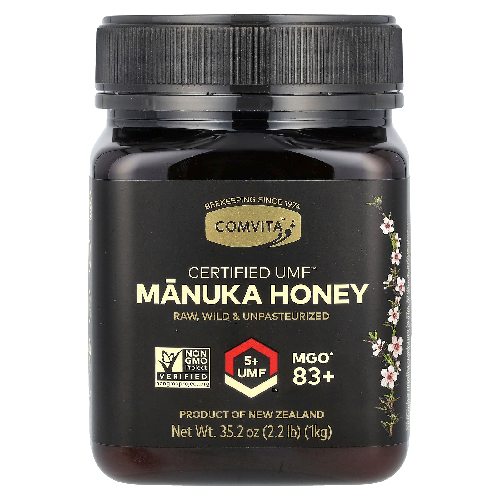Comvita, Manuka Honey, UMF™ 5+, MGO 83+, 35.2 oz (1 kg)