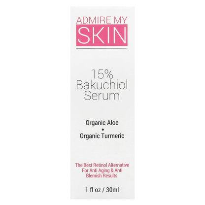 Admire My Skin, 15% Bakuchiol Serum, 1 fl oz (30 ml)