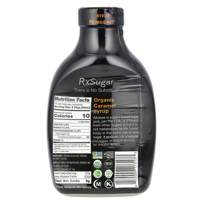 RxSugar, Organic Caramel Syrup, 16 fl oz (473 ml)