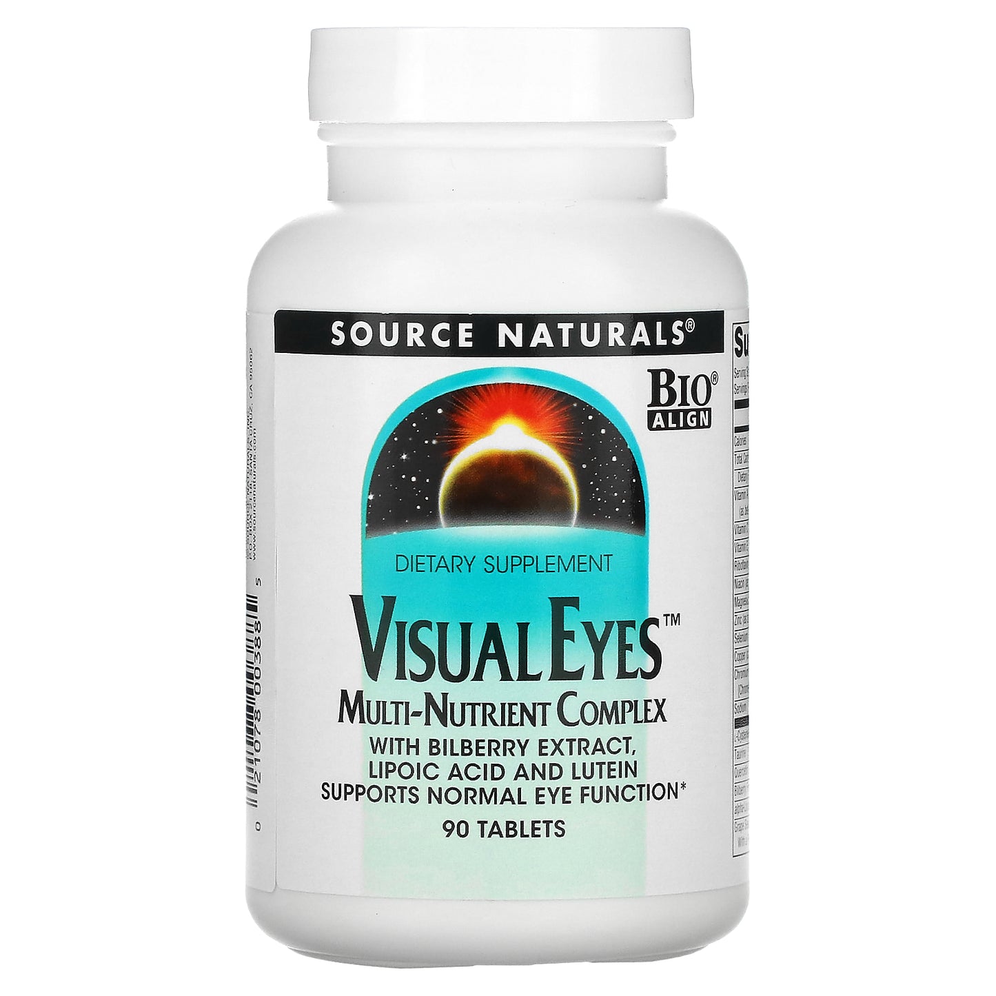 Source Naturals, Visual Eyes, Multi-Nutrient Complex, 90 Tablets