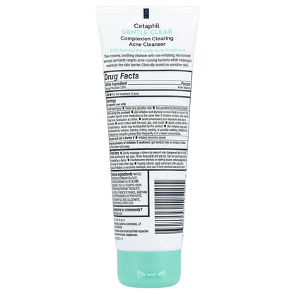 Cetaphil, Gentle Clear, Complexion Clearing Acne Cleanser, 4.2 fl oz (124 ml)
