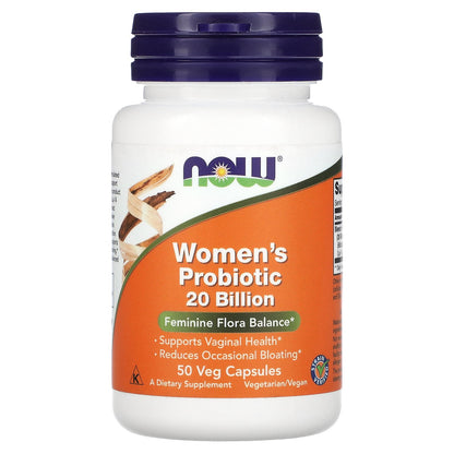 NOW Foods, Woman's Probiotic , 20 Billion, 50 Veg Capsules