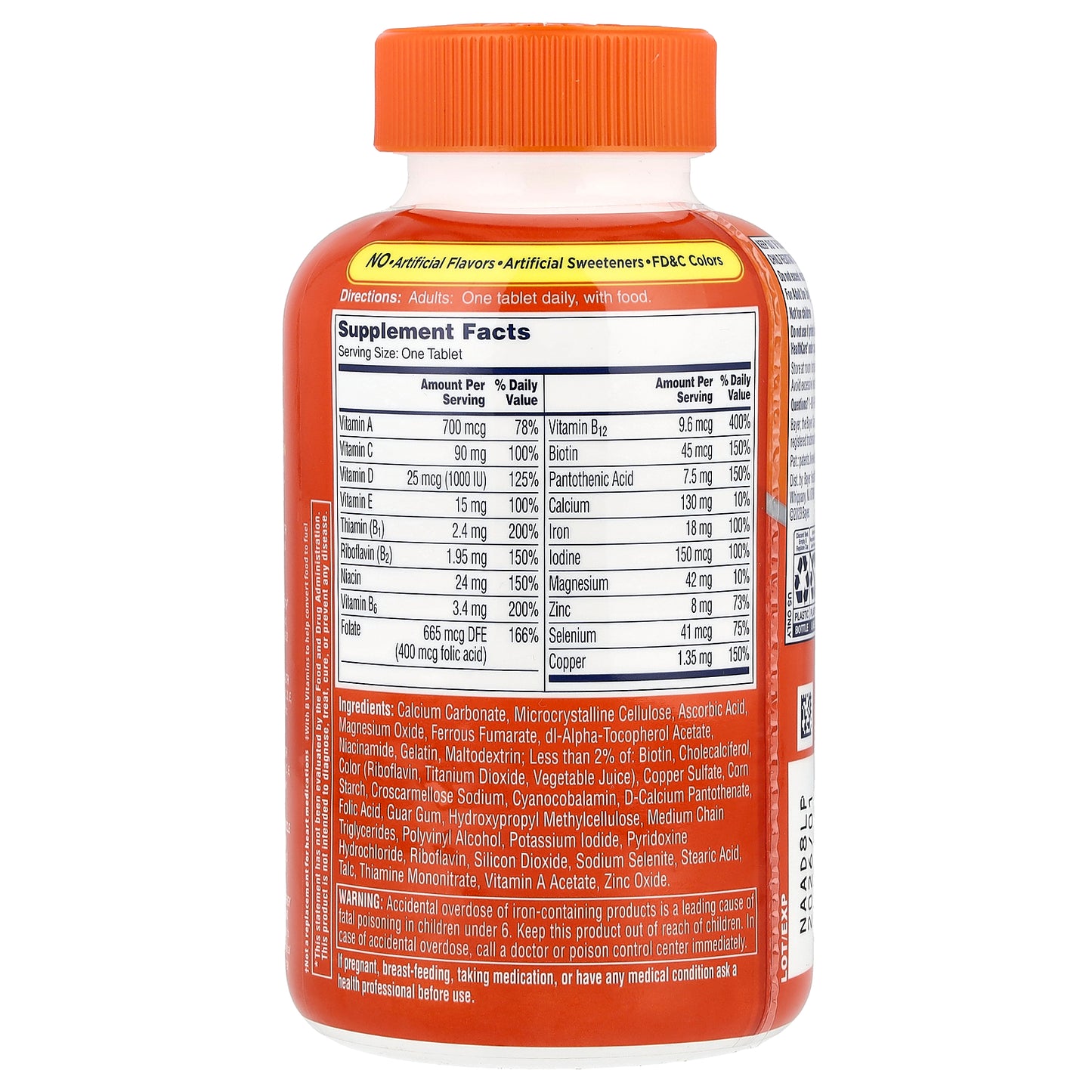 One-A-Day, Women's Complete Multivitamin, 200 Tablets