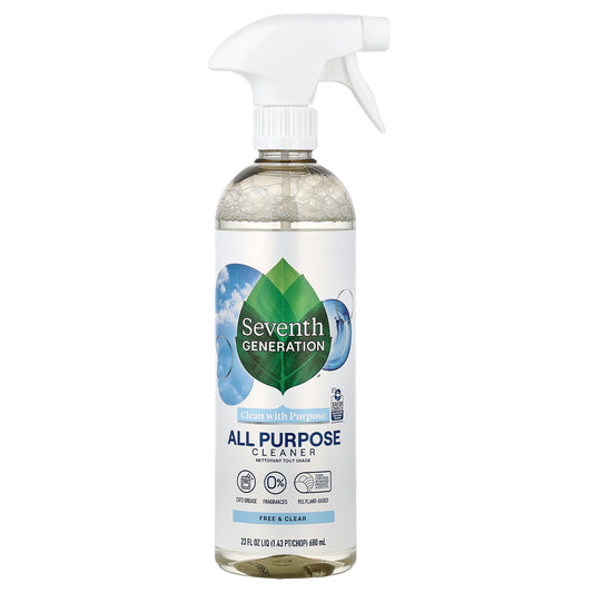 Seventh Generation, All Purpose Cleaner, Free & Clear, 23 fl oz (680 ml)