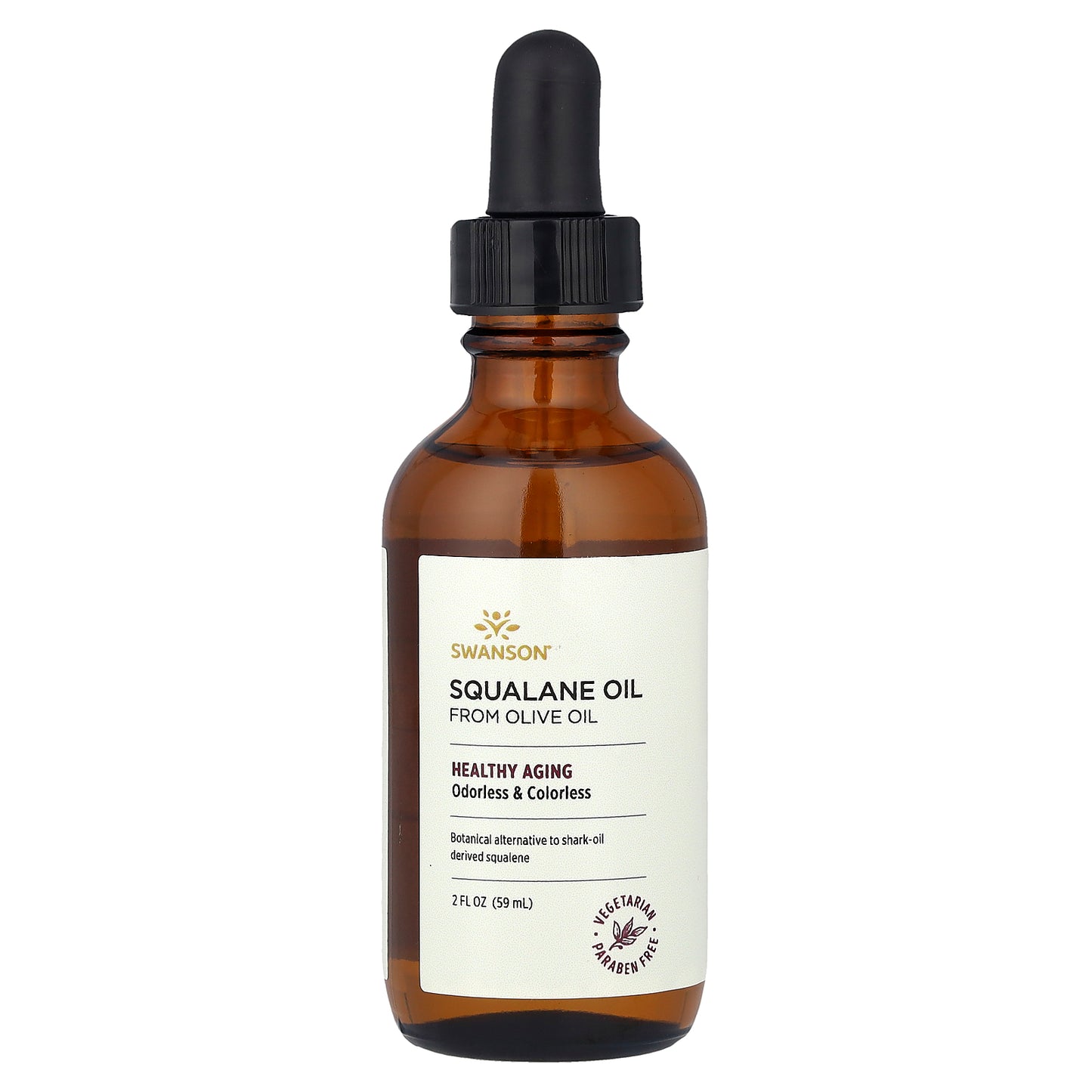 Swanson, Squalane Oil, 2 fl oz (59 ml)