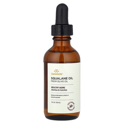 Swanson, Squalane Oil, 2 fl oz (59 ml)