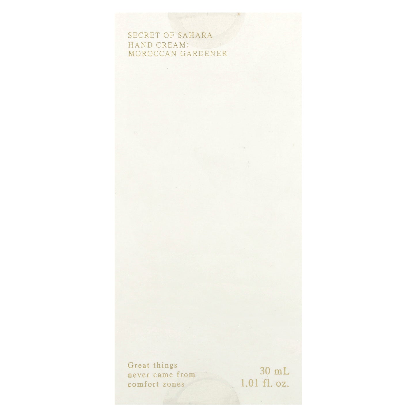 Huxley, Secret of Sahara, Hand Cream, Moroccan Gardener, 1.01 fl oz (30 ml)