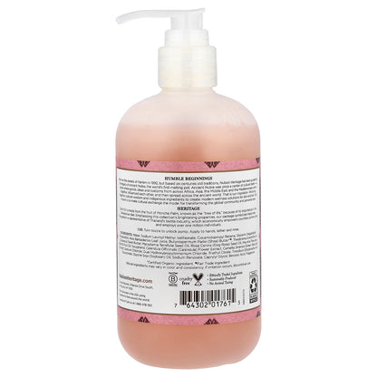 Nubian Heritage, Liquid Hand Soap, Patchouli & Buriti, 12 fl oz (355 ml)