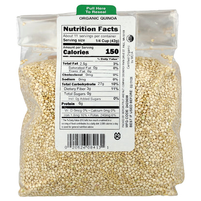 Bergin Fruit and Nut Company, Organic Quinoa, 16 oz (454 g)