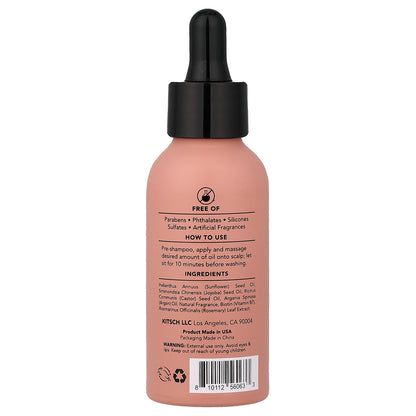 Kitsch, Strengthening Hair & Scalp Oil, Rosemary & Biotin, 2 oz (60 ml)