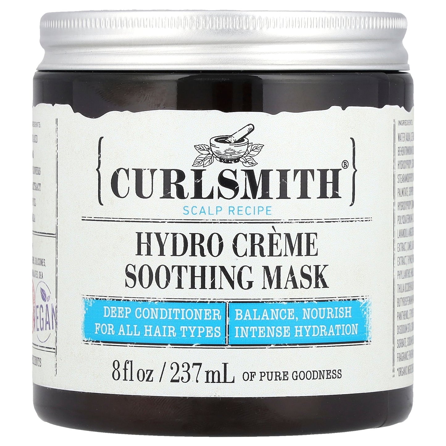 Curlsmith, Hydro Creme Soothing Mask, 8 fl oz (237 ml)