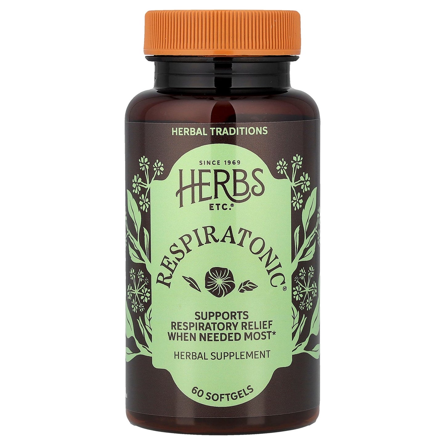 Herbs Etc., Respiratonic®, 60 Softgels (400 mg per Softgel)