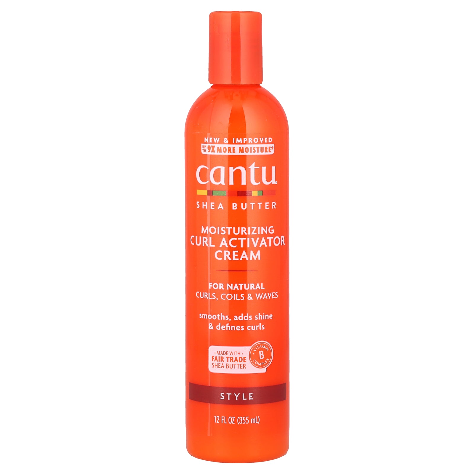 Cantu, Shea Butter, Moisturizing Curl Activator Cream, 12 fl oz (355 ml)