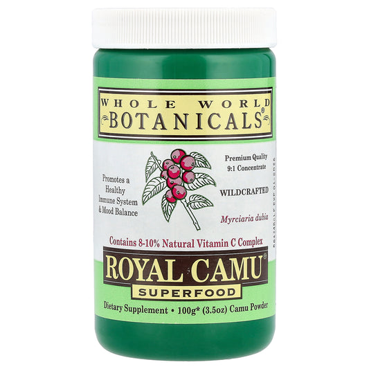 Whole World Botanicals, Royal Camu® Superfood, 3.5 oz (100 g)