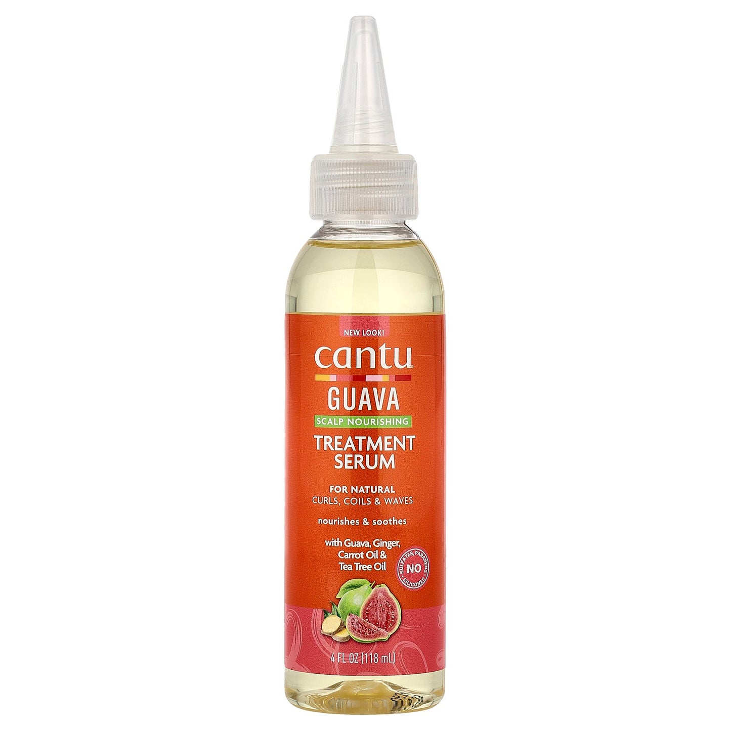 Cantu, Scalp Nourishing Treatment Serum, Guava, 4 fl oz (118 ml)