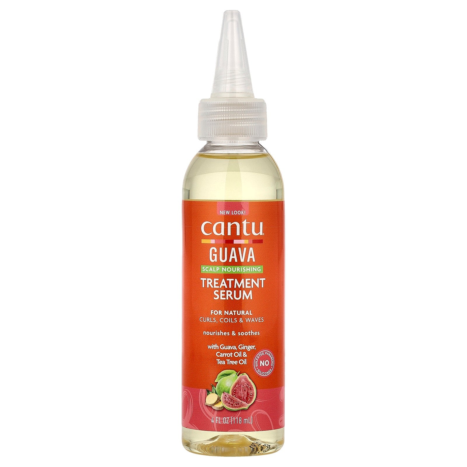 Cantu, Scalp Nourishing Treatment Serum, Guava, 4 fl oz (118 ml)